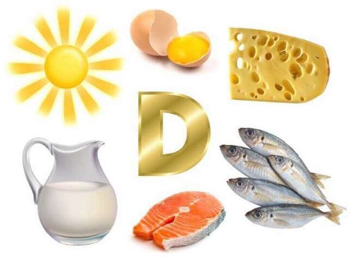 Vitamin D an de Produkter fir d 